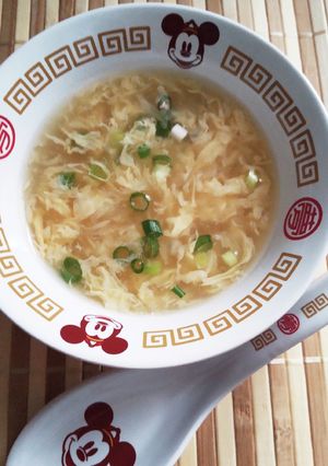 簡単あっという間！焼肉屋さん風かきたま汁-レシピのメイン写真