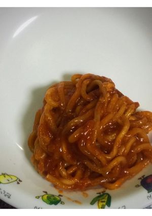 お弁当にも 付け合わせのナポリタン-レシピのメイン写真