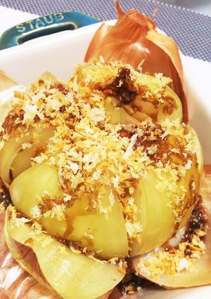じっくりと、焼きタマネギ-レシピのメイン写真