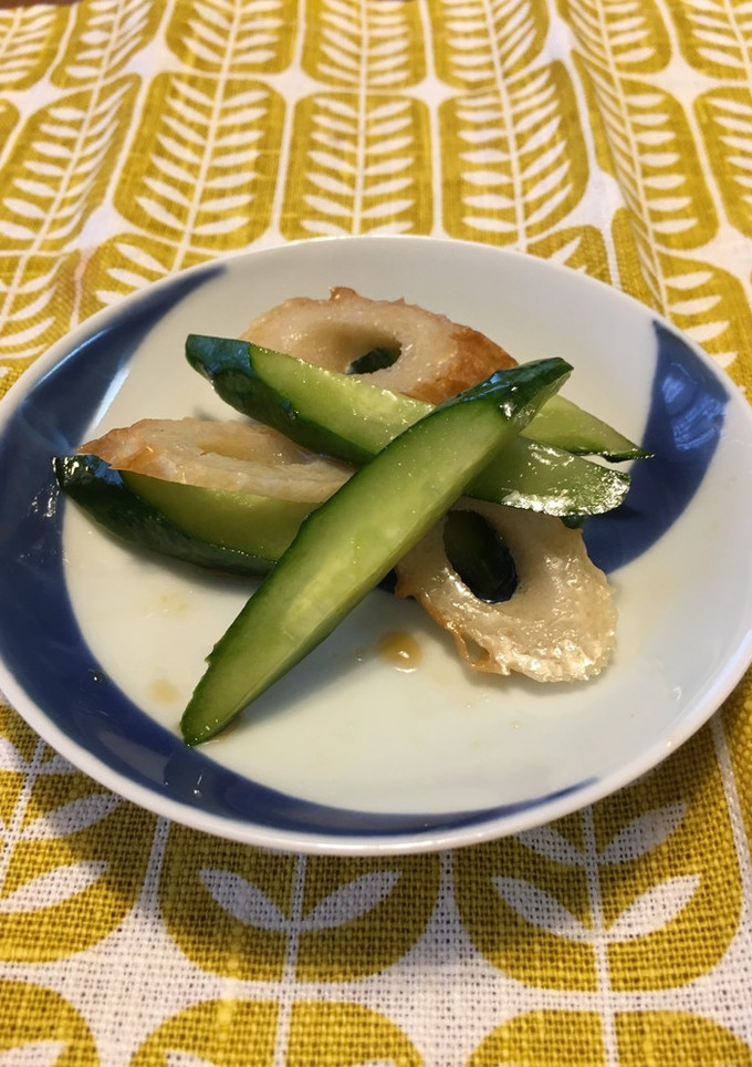 きゅうりと竹輪の和え物-レシピのメイン写真