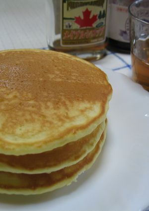 自分用ホットケーキ-レシピのメイン写真