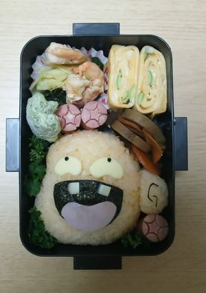 旦那⭐キャラ弁 ついでにとんちんかん-レシピのメイン写真