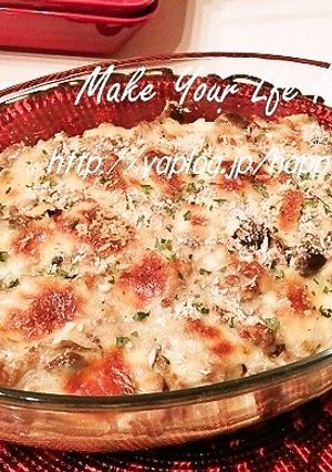 しめじ＆シャキシャキもやし☆ひき肉ドリア-レシピのメイン写真