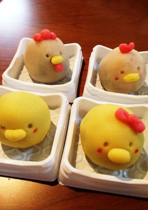 2017年の干支☆練り切り上生菓子-レシピのメイン写真