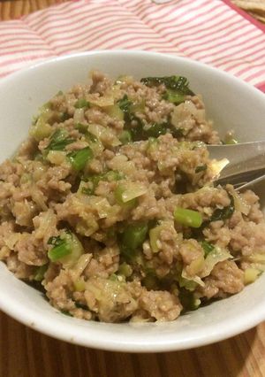 コク旨！酒粕入り肉味噌-レシピのメイン写真