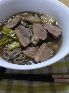 冷凍合鴨で鴨南蛮そば-レシピのメイン写真