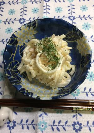 大根とシーチキンのワサビマヨネーズ和え-レシピのメイン写真