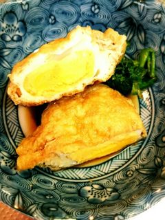 糖質制限☆たまご入り油揚げ巾着-レシピのメイン写真