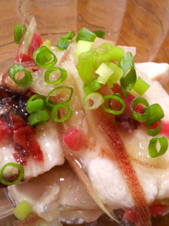 のどごしちゅるりん♪鳥の梅肉漬け-レシピのメイン写真