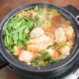 調理師さんのしっとり鶏豚だんご鍋