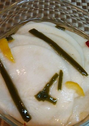 柚子入り☆カブで千枚漬け-レシピのメイン写真