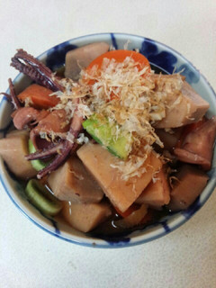 イカ里芋煮(血管ダイエット食1021)-レシピのメイン写真