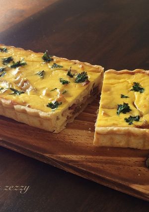 簡単オーブン料理！リコッタチーズキッシュ-レシピのメイン写真