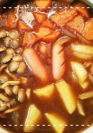 土鍋で簡単！スープカレー鍋-レシピのメイン写真