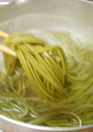 最速の釜揚げ茶そば-レシピのメイン写真