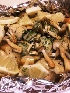 牡蠣のホイル焼き-レシピのメイン写真