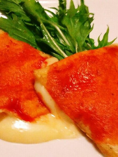 節約おやつ、なんちゃってピザ-レシピのメイン写真