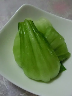 青梗菜 使い切り 茎で漬物-レシピのメイン写真