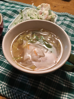 あったかワンタンスープ-レシピのメイン写真