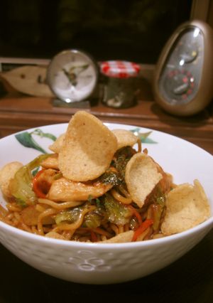 安い！キャベツ外葉を無駄にしない焼きそば-レシピのメイン写真