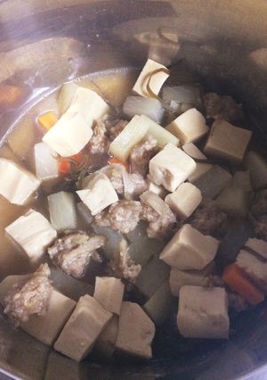 高野豆腐の煮物-レシピのメイン写真