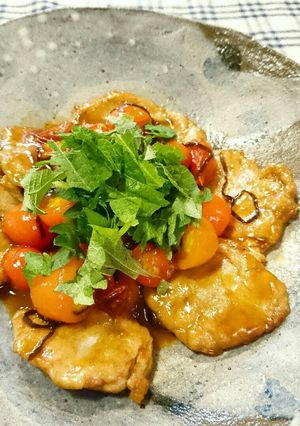 トマ豚ヒレの甘酢-レシピのメイン写真