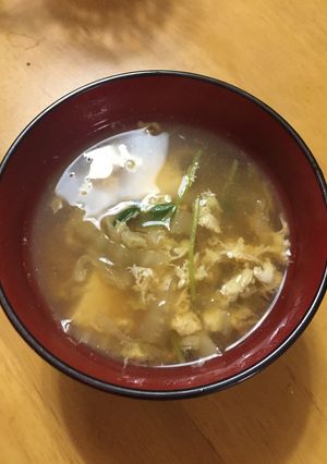 白菜漬けのポカポカ汁-レシピのメイン写真