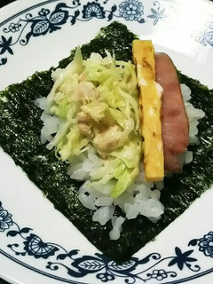 手巻き寿司に☆キャベツのシーチキンサラダ-レシピのメイン写真