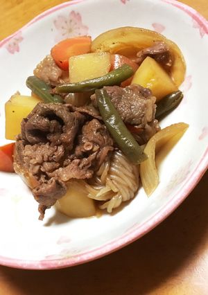 じゃがいもほくほくの肉じゃが!!-レシピのメイン写真
