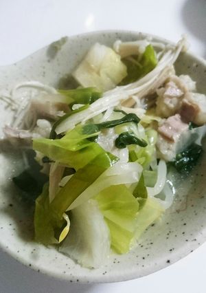 牛もつ鍋-レシピのメイン写真
