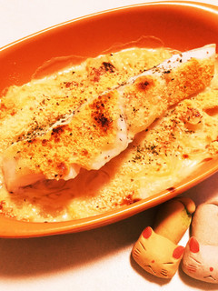 グリル焼き★タラとポテトの牛乳グラタン♬-レシピのメイン写真