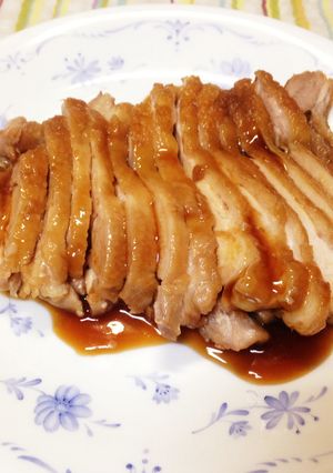 簡単♪鶏モモ肉の黒酢煮-レシピのメイン写真