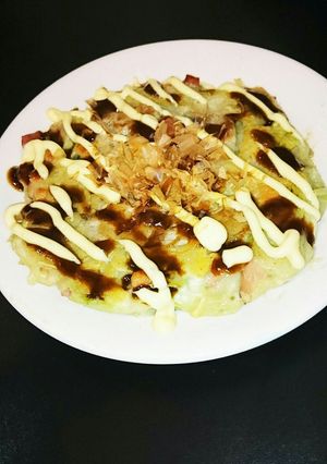 簡単ヘルシー蕎麦粉お好み焼グルテンフリー-レシピのメイン写真