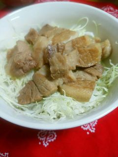がっつりだけどあっさり☆豚バラ丼!-レシピのメイン写真