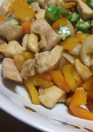 味付け簡単★鶏肉のカシューナッツ炒め-レシピのメイン写真