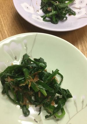 ニラのおかか和え-レシピのメイン写真