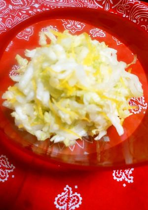ゆずの皮でさっぱり☆ゆず白菜-レシピのメイン写真