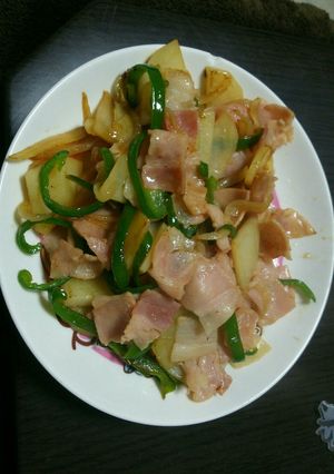 ピーマン食べてもらうための適当炒め-レシピのメイン写真