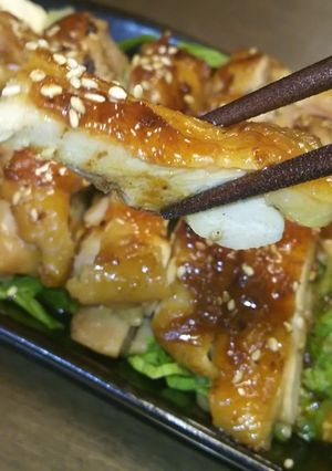 簡単！基本に忠実な鶏もも肉の照り焼き-レシピのメイン写真