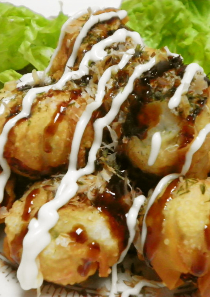 はんぺんで揚げたこ焼き風な包み揚げ-レシピのメイン写真
