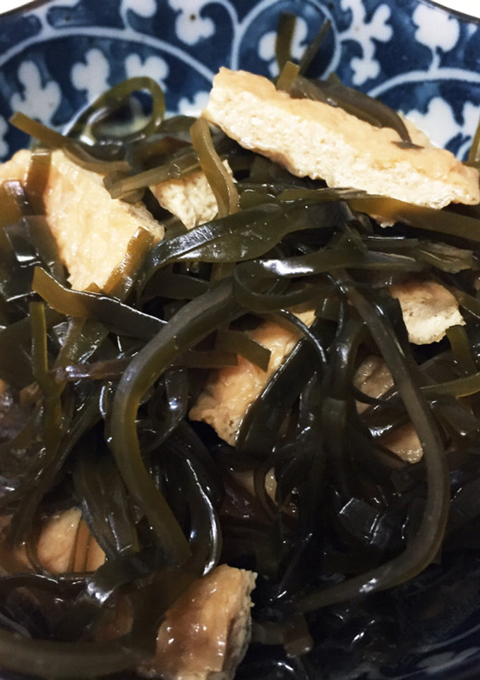 細切り昆布と油揚げの煮物-レシピのメイン写真