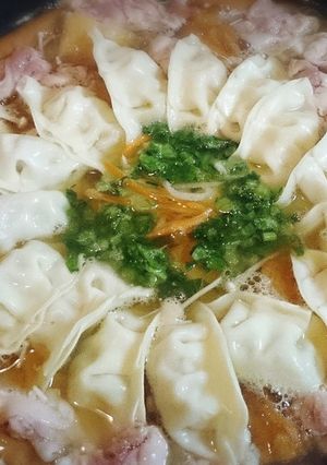 大根と餃子で☆あったか鍋-レシピのメイン写真