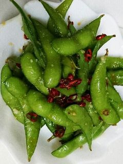 枝豆のペペロンチーノ風炒め-レシピのメイン写真