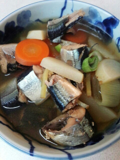 さんま塩煮(血管ダイエット食1022)-レシピのメイン写真