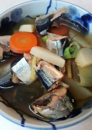 さんま塩煮（血管ダイエット食1022）-レシピのメイン写真