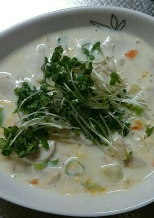 簡単ミルク雑炊-レシピのメイン写真