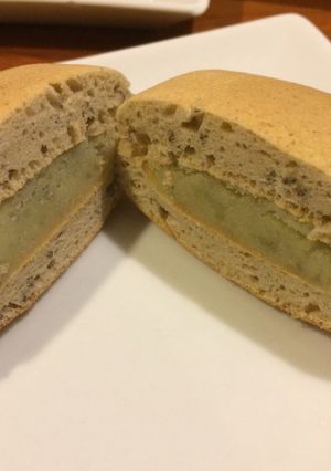 グルテンフリー☆サツマイモ餡のそば粉パン-レシピのメイン写真