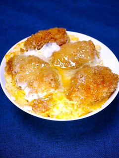レンジで簡単!ほんだしカキフライ丼-レシピのメイン写真