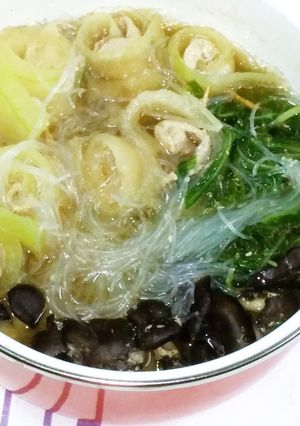 冬瓜と豚肉のヘルシー鍋（2人前）-レシピのメイン写真