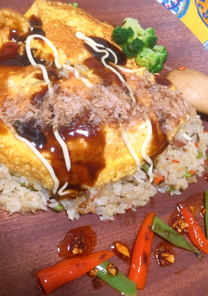 ふんわり美味しい！和風オムライス-レシピのメイン写真